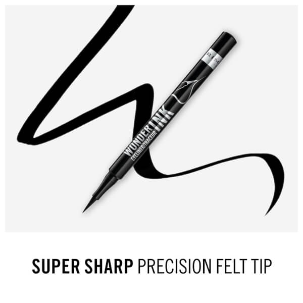 Rimmel Wonder'Ink Liquid Eye Liner - Black 1.2ml Saisonschlussverkauf