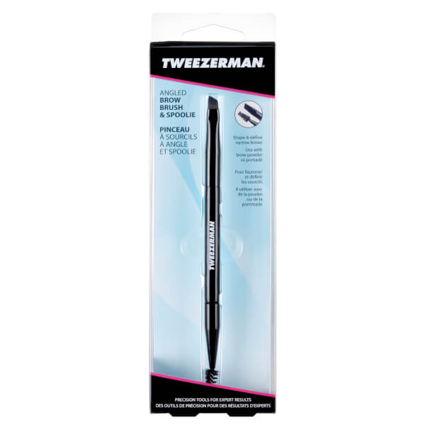 Tweezerman Dual Ended Angled Brow Brush Clearance-Verkauf