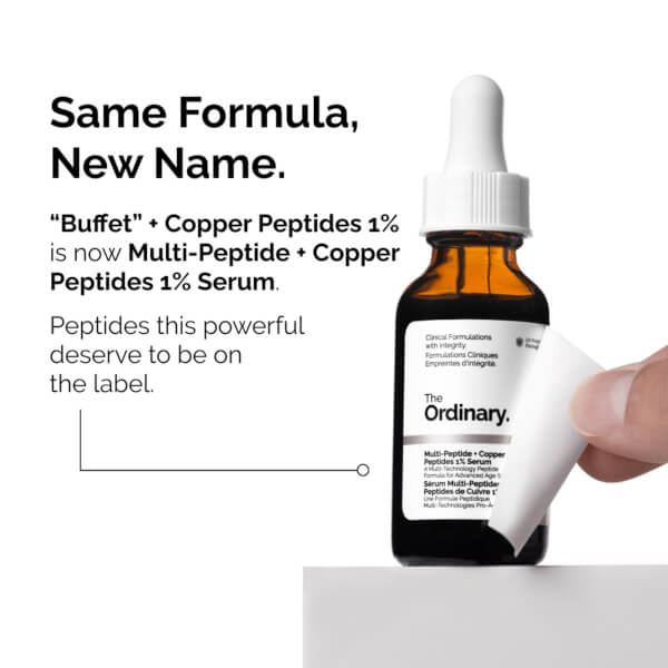 The Ordinary Multi-Peptide + Copper Peptides 1% Serum 30ml Zeitlich begrenztes Angebot