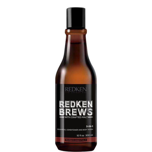 Redken Brews Men's 3 in 1 Shampoo 300 ml zollfrei