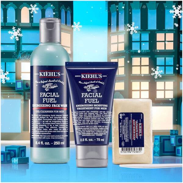 Kiehl's Men's Energizing Essentials Set 50% Rabatt für begrenzte Zeit