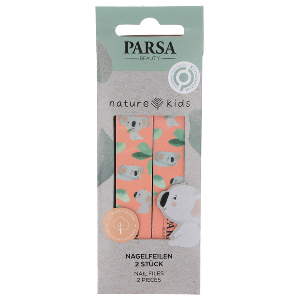 Parsa Beauty PARSA Beauty Nature Kids Nagelfeilen Set, 2 Stück Auslauf