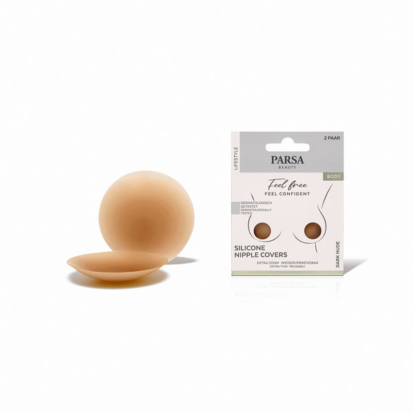 Parsa Beauty PARSA Beauty Nippelabdeckung Brustwarzenabdeckung Silicone Nipple Covers dark beige Lagerräumung