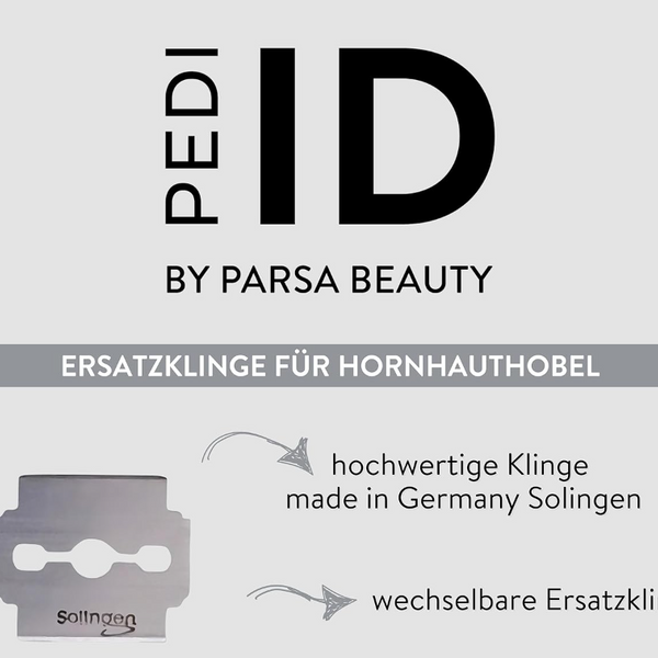 Parsa Beauty PARSA Beauty ID Hornhauthobel Ersatzklingen Letzte 3 Tage
