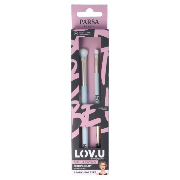 Parsa Beauty PARSA Beauty LOV.U Augenpinselset 2-teilig Fabrikpreis