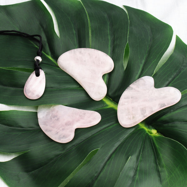 Parsa Beauty PARSA Beauty Gua Sha Massagestein Rosenquarz Begrenztes Angebot