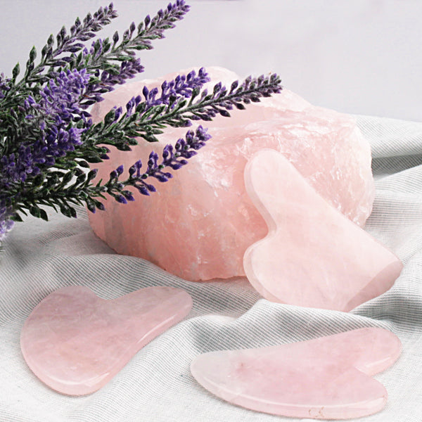 Parsa Beauty PARSA Beauty Gua Sha Massagestein Rosenquarz Begrenztes Angebot
