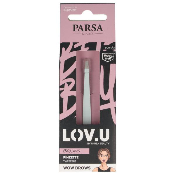 Parsa Beauty PARSA Beauty LOV.U Pinzette schräg, mint Begrenzte Freigabe