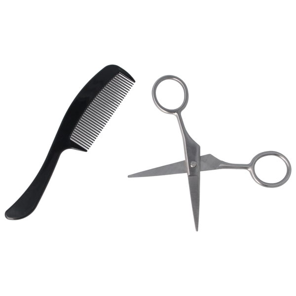 Parsa Beauty PARSA Beauty Black Edition Bart-Set - Schere und Kamm Super Rabatt