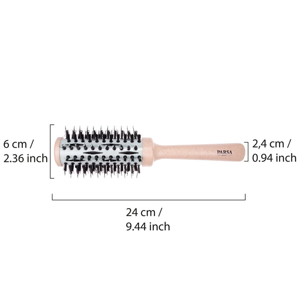 Parsa Beauty PARSA Beauty Volumenbürste Organic vegane 33mm Rundbürste in mint Flash Sale