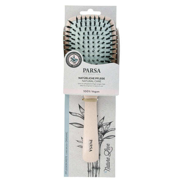 Parsa Beauty PARSA Beauty Pflegebürste Organic vegane Paddle Haarbürste in beige Online Shopping