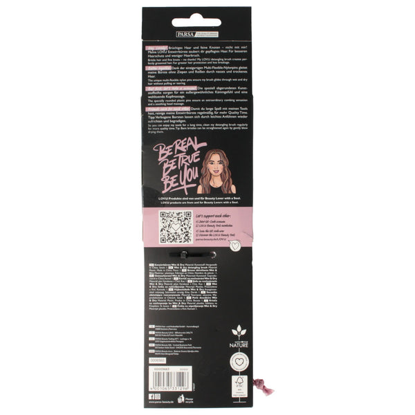 Parsa Beauty PARSA Beauty LOV.U Entwirrbürste Wet & Dry groß oval rosa Kauf eins, bekomm eins gratis