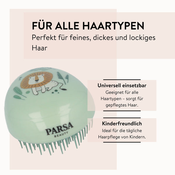 Parsa Beauty PARSA Beauty Basic Entwirrer Kind Safari, Grün zollfrei