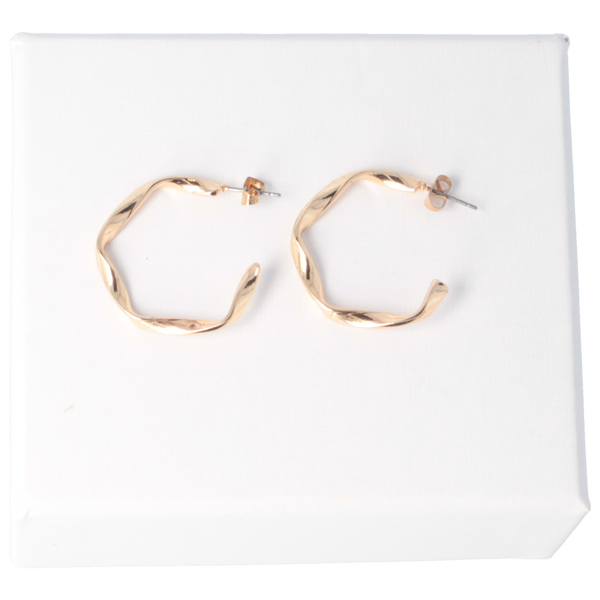 Parsa Beauty That's me by PARSA Beauty Creolen in Gold mit gewellter Optik Verkauf