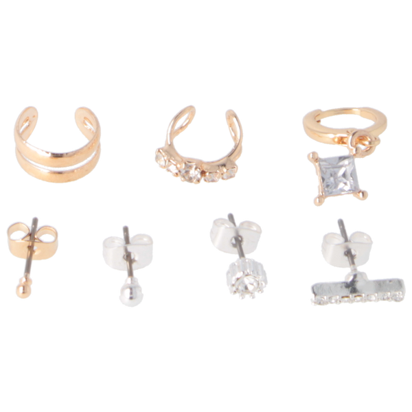 Parsa Beauty That's me by PARSA Beauty Mehrfachohrstecker mit Strass in Gold und Silber Angebote