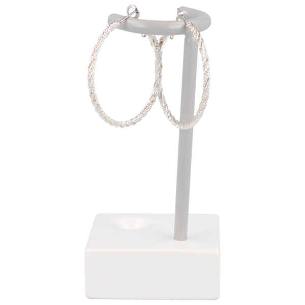 Parsa Beauty That's me by PARSA Beauty Creolen in Silber mit gebürsteter Struktur Hotsell
