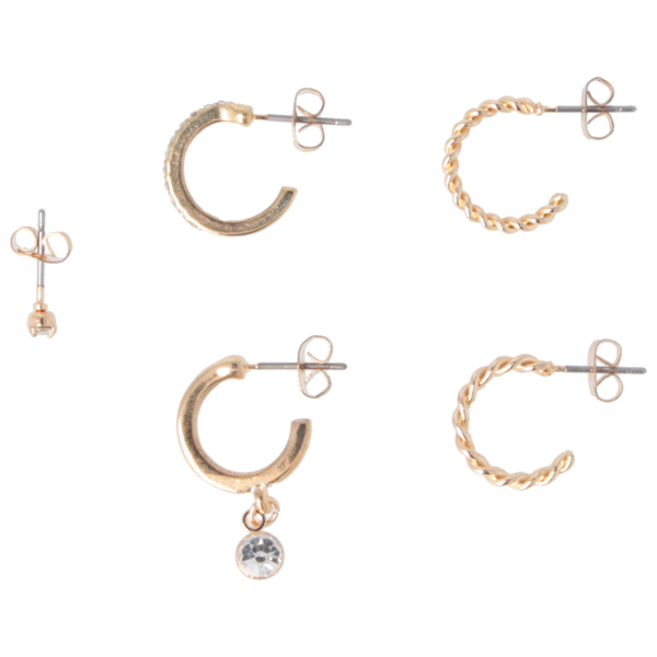 Parsa Beauty That's me by PARSA Beauty Mehrfachohrstecker mit Strass in Gold im Angebot