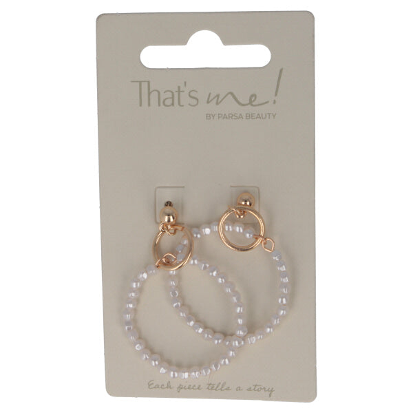 Parsa Beauty That's me by PARSA Beauty Ohrstecker mit großen Perlen-Loops Schlussverkauf