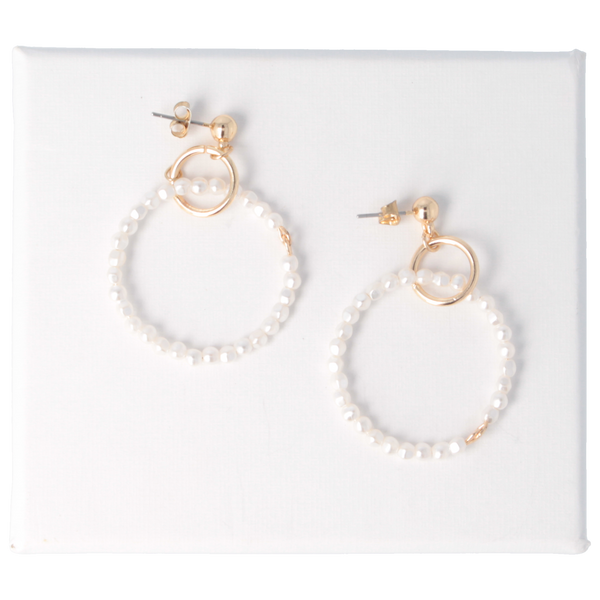 Parsa Beauty That's me by PARSA Beauty Ohrstecker mit großen Perlen-Loops Schlussverkauf