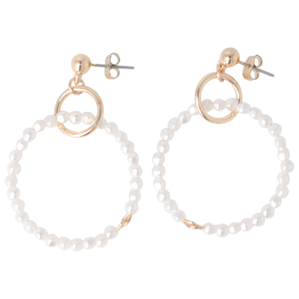 Parsa Beauty That's me by PARSA Beauty Ohrstecker mit großen Perlen-Loops Schlussverkauf