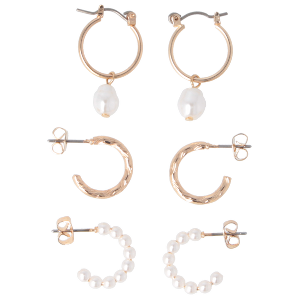 Parsa Beauty That's me by PARSA Beauty Ohrring-Set mit zeitlosen Perlendetails Günstiger Verkauf