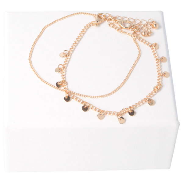 Parsa Beauty That's me by PARSA Beauty Fußketten-Set mit Goldplättchen Fabrikverkauf