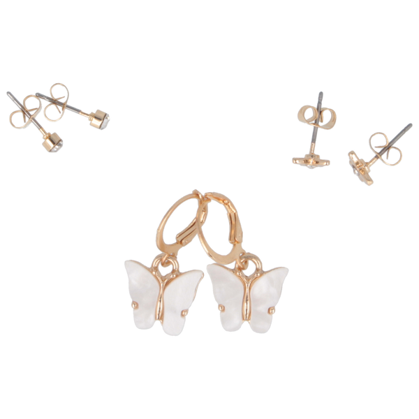 Parsa Beauty That's me by PARSA Beauty Ohrring-Set mit lieblichen Schmetterlingsdetails Meist gekauft