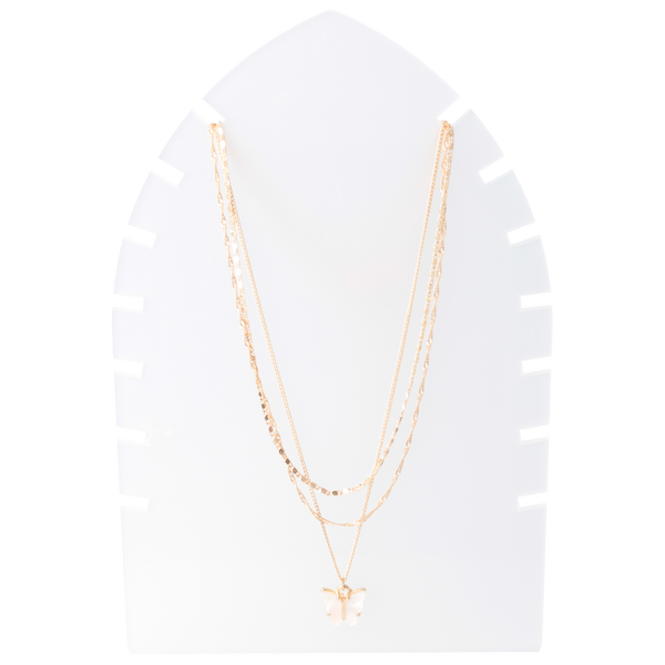 Parsa Beauty That's me by PARSA Beauty Kettenset mit drei goldenen Ketten und einem Schmetterling-Anhänger Online Shopping