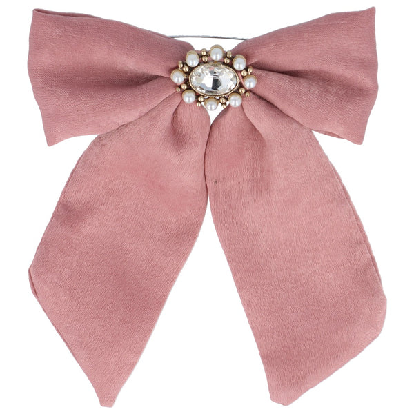 Parsa Beauty PARSA Beauty Schleife Patentspange mit rosa Schleifenapplikation Nur noch ein Tag übrig