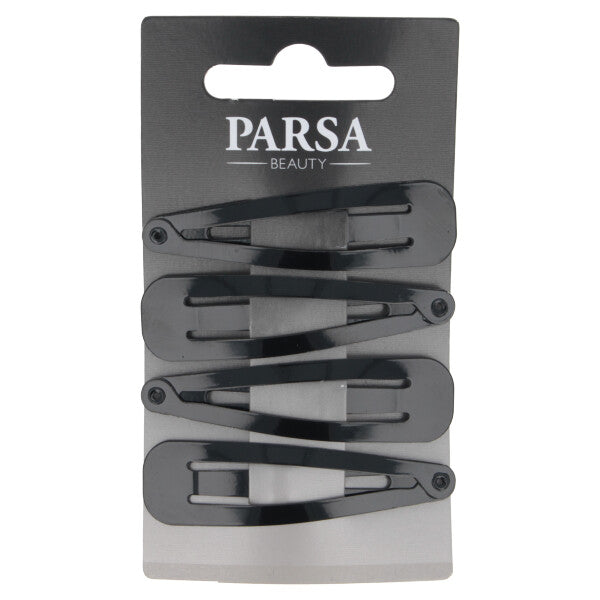 Parsa Beauty PARSA Beauty Haarclip schwarz shiny 6cm 4Stk Rabatte dieses Monats