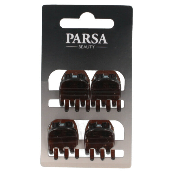 Parsa Beauty PARSA Beauty Haarklammer braun shiny 4Stk Meist gekauft