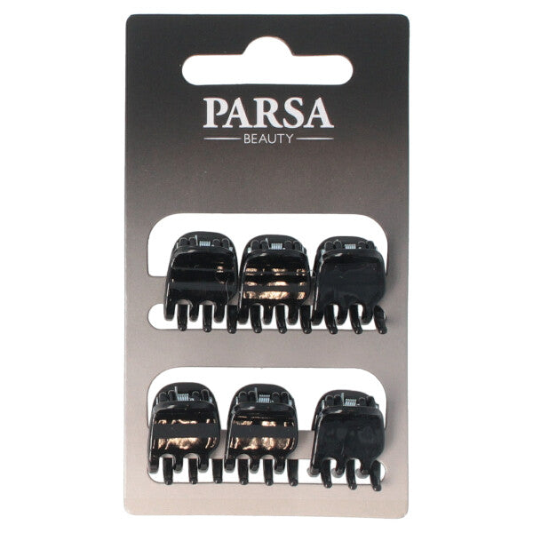 Parsa Beauty PARSA Beauty Haarklammer klein schwarz shiny 6Stk Rabatt