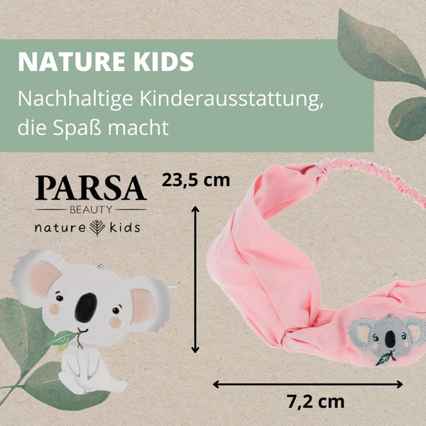 Parsa Beauty PARSA Beauty Nature Kids Haarband Koala apricot mit Bambusviskose Valentinstagsangebot