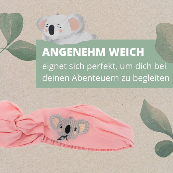 Parsa Beauty PARSA Beauty Nature Kids Haarband Koala apricot mit Bambusviskose Valentinstagsangebot