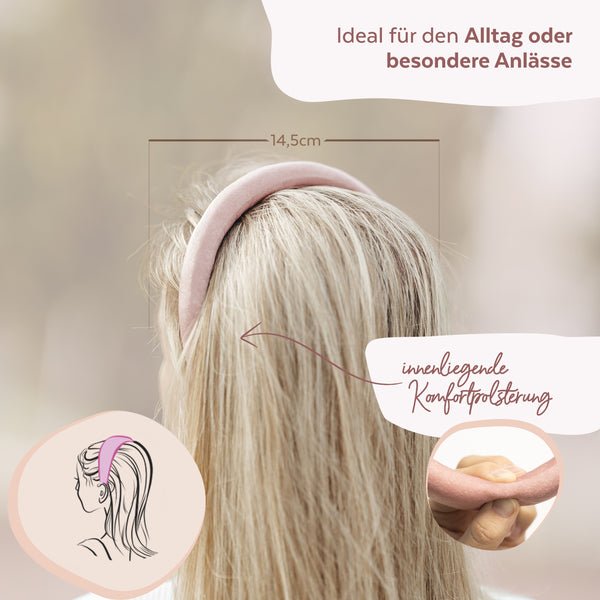 Parsa Beauty PARSA Beauty Comfy Hoop Kids Prinzessin Haarreif mit innenliegender Komfortpolsterung Jubiläumsangebot