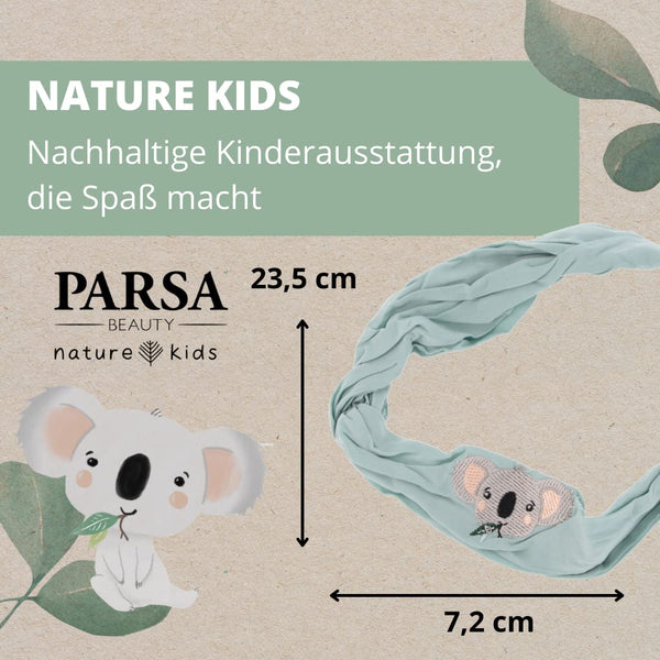 Parsa Beauty PARSA Beauty Nature Kids Haarband Koala mint mit Bambusviskose Lagerräumung