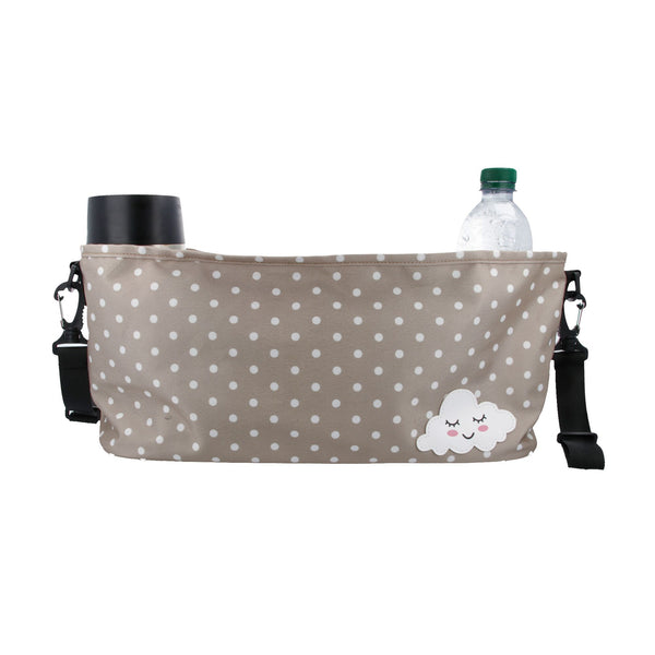 Parsa Beauty PARSA Baby Kinderwagentasche beige mit Wolkenstickerei Blitzangebot
