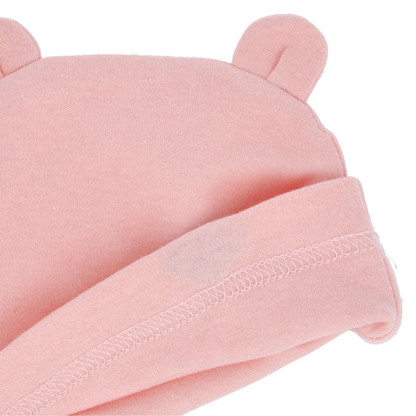 Parsa Beauty PARSA Baby Mütze rosa mit Öhrchen und Wölkchenstickerei 1Stk Bestseller