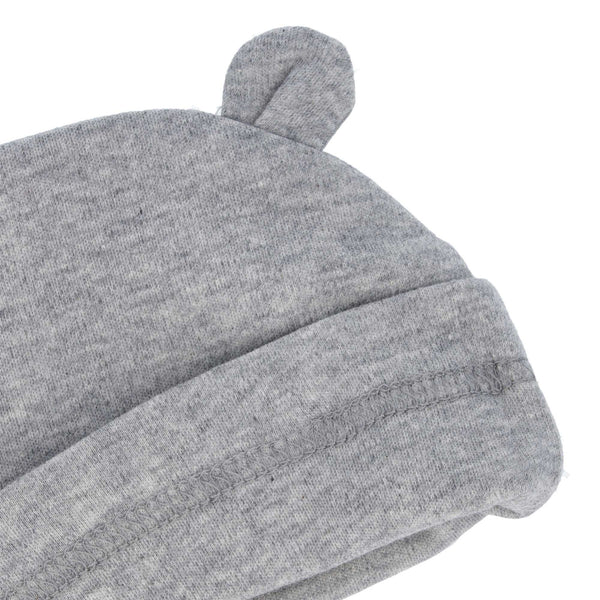 Parsa Beauty PARSA Baby Mütze grau mit Öhrchen und Wölkchenstickerei 1 Stk Saisonale Angebote