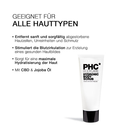 PHC Skincare HYDRONIC BODY SCRUB 50% Rabatt mit kostenlosem Versand