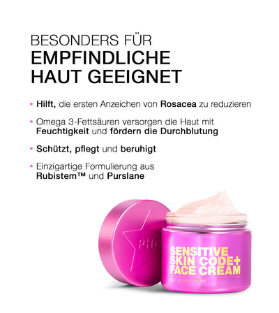 PHC Skincare SENSITIVE SKIN CODE+ FACE CREAM Rabatte dieses Monats