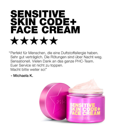 PHC Skincare SENSITIVE SKIN CODE+ FACE CREAM Rabatte dieses Monats