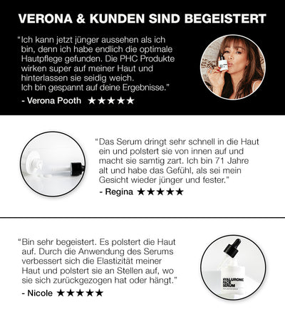 PHC Skincare HYALURONIC FACE SERUM Auslauf