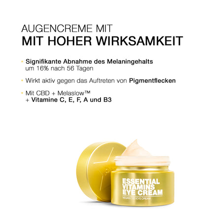 PHC Skincare ESSENTIAL VITAMINS EYE CREAM Fabrikverkauf