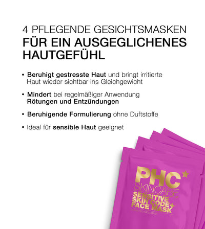 PHC Skincare SENSITIVE SKIN CODE+ FACE MASK Black Friday