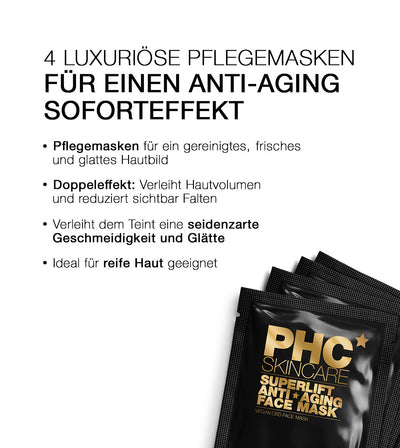 PHC Skincare SUPERLIFT ANTI-AGING FACE MASK Weihnachtsangebot