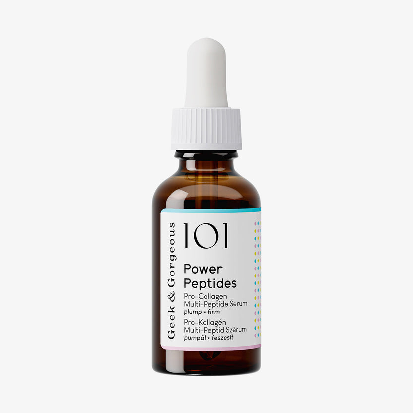 Geek & Gorgeous Power Peptides (30ml) Clearance-Verkauf
