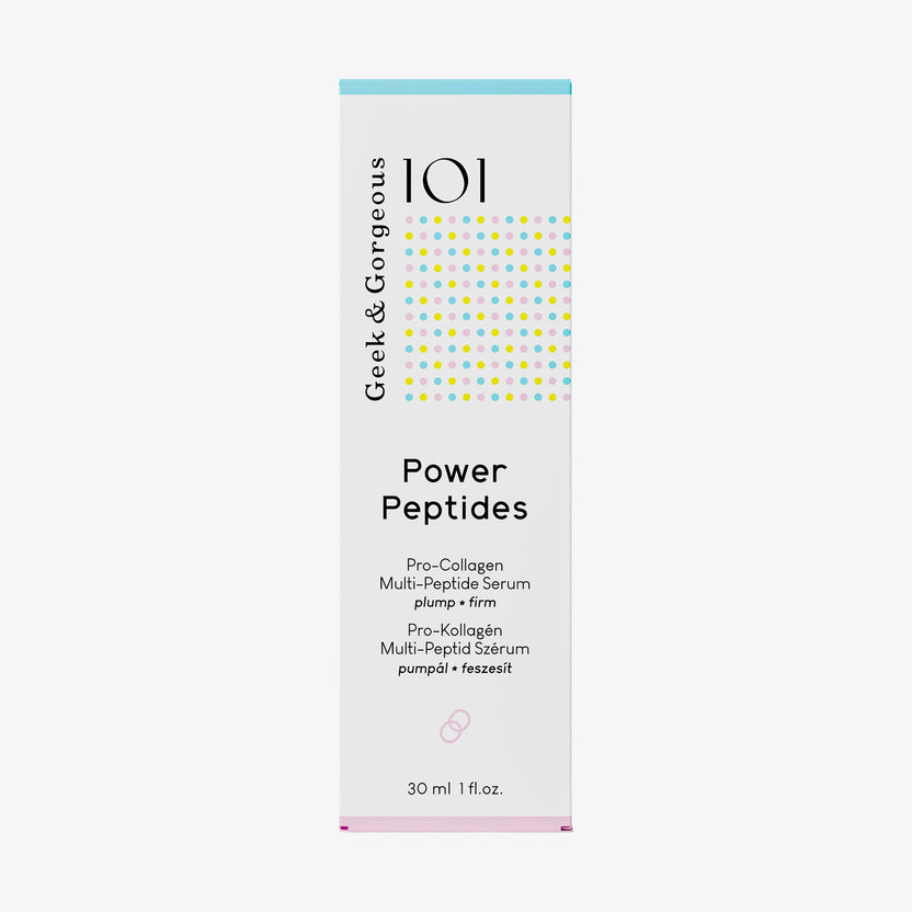 Geek & Gorgeous Power Peptides (30ml) Clearance-Verkauf