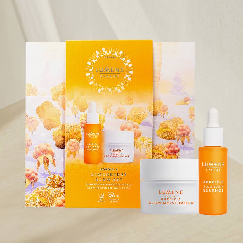 Lumene NORDIC-C [VALO] CLOUDBERRY GLOW SET 2024 (80ml) Versandkostenfrei