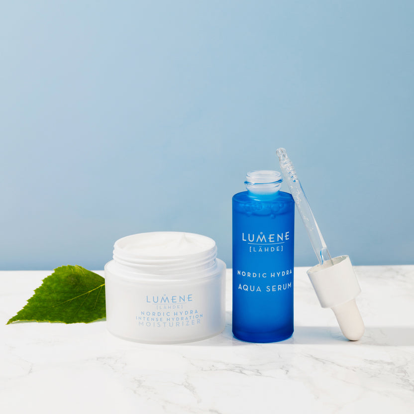 Lumene NORDIC HYDRA [LÄHDE] BIRCH DEW HYDRATION SET 2024 (80ml) Großer Ausverkauf